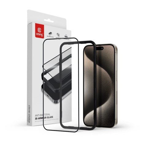 Szkło hartowane 9H na cały ekran iPhone 15 Pro Szkło hartowane 9H na cały ekran iPhone 15 Pro