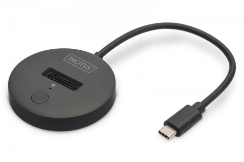 Stacja dokująca do SSD M.2 NVMe/SATA USB-C 3.2 Gen2 10Gbps maks. 4 TB, czarna Stacja dokująca do SSD M.2 NVMe/SATA USB-C 3.2 Gen2 10Gbps maks. 4 TB, czarna