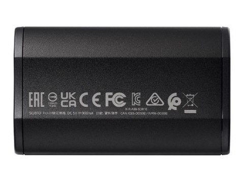 Dysk SSD External SD810 4TB USB3.2C 20Gb/s czarny Dysk SSD External SD810 4TB USB3.2C 20Gb/s czarny