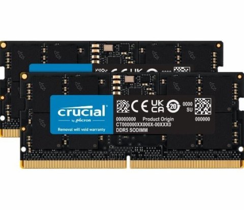 Pamięć do notebooka DDR5 SODIMM 32GB(2*16) /5600 CL46 (16Gbit) Pamięć do notebooka DDR5 SODIMM 32GB(2*16) /5600 CL46 (16Gbit)