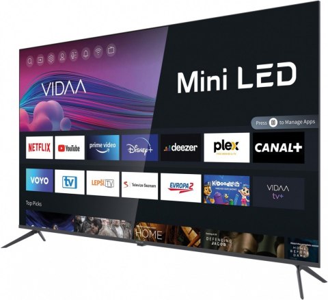 Telewizor Smart 4K SLE 65MU700 Mini LED SMART VIDAA od Hisens Bluetooth Telewizor Smart 4K SLE 65MU700 Mini LED SMART VIDAA od Hisens Bluetooth