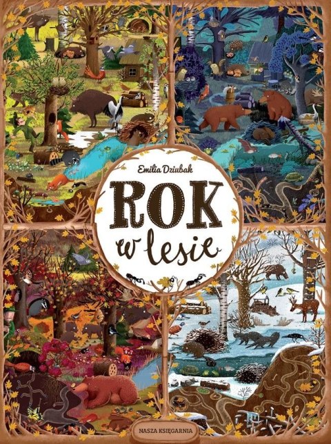 Książeczka Rok w lesie Książeczka Rok w lesie
