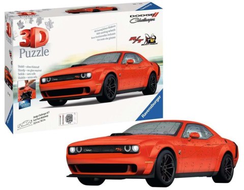 Puzzle 3D Dodge Challenger R/T Scat Pack Widebod Puzzle 3D Dodge Challenger R/T Scat Pack Widebod