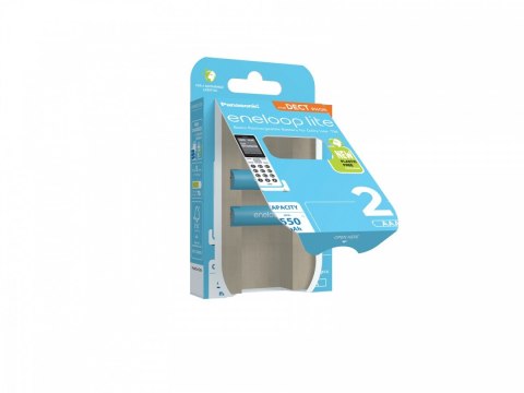 Eneloop akumulator lite AAA 550 mAh 2 szt DECT Eneloop akumulator lite AAA 550 mAh 2 szt DECT