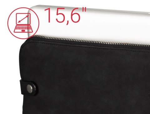 Etui do laptopa classy 15,6 Czarne Etui do laptopa classy 15,6 Czarne