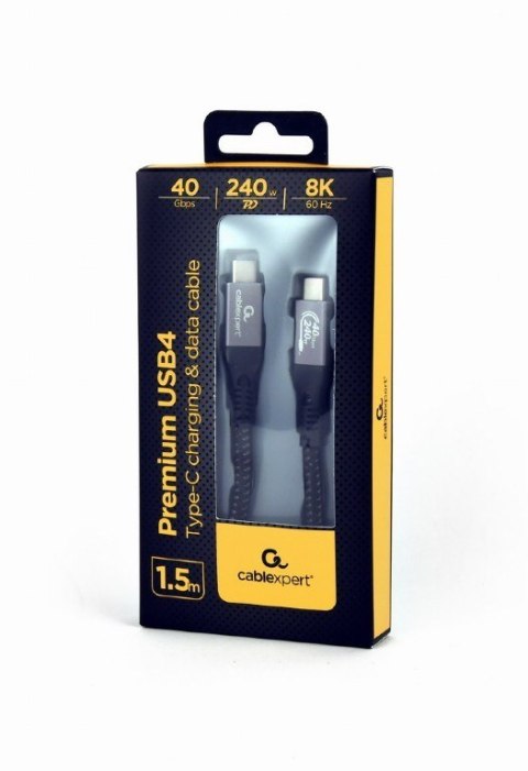 Kabel Premium USB-C Type 4 40 Gbps 240W 1.5M Kabel Premium USB-C Type 4 40 Gbps 240W 1.5M