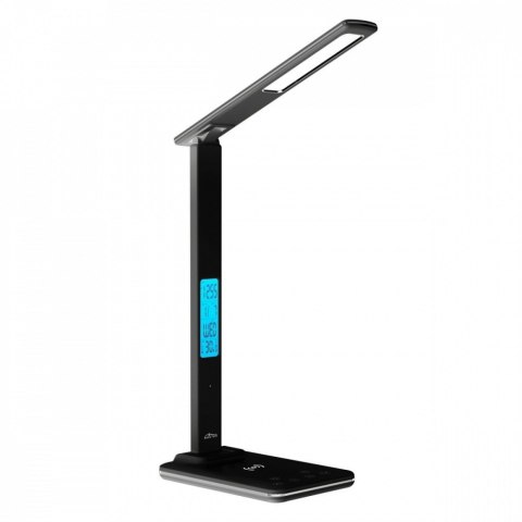 Lampka biurkowa z ładowarką indukyjną MT222K czarna