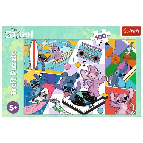 Puzzle 100 elementów Wspomnienia Lilo i Stitch Puzzle 100 elementów Wspomnienia Lilo i Stitch
