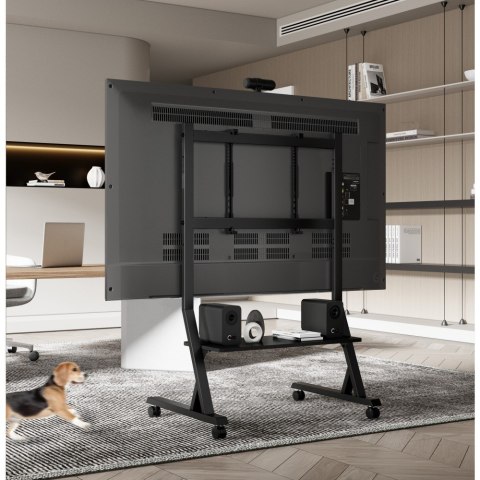 Stojak mobilny do TV 45 -90cali, 60kg, półka AV