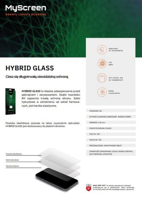 Szkło Hybrydowe HybridGlass iPhone 13 Pro Max 6,7 cala Szkło Hybrydowe HybridGlass iPhone 13 Pro Max 6,7 cala