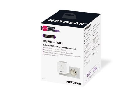 Wzmacniacz sygnału EX3110 AC750 Wall Plug WiFi Extender