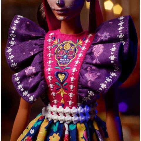 Lalka kolekcjonerska Barbie Signature Dia De Muertos 2022 Lalka kolekcjonerska Barbie Signature Dia De Muertos 2022