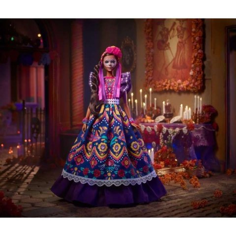 Lalka kolekcjonerska Barbie Signature Dia De Muertos 2022 Lalka kolekcjonerska Barbie Signature Dia De Muertos 2022