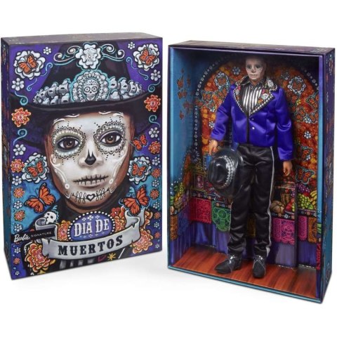 Lalka kolekcjonerska Barbie Signature Ken Dia De Muertos 2023 Lalka kolekcjonerska Barbie Signature Ken Dia De Muertos 2023