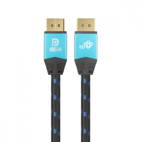 Kabel DisplayPort 2 m M/M v 2.1, Stworzony dla Graczy Kabel DisplayPort 2 m M/M v 2.1, Stworzony dla Graczy