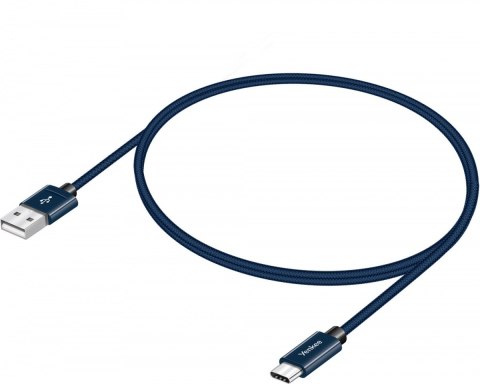 Kabel USB A 2.0 / USB C transfer danych 480Mb/s /3A Kabel USB A 2.0 / USB C transfer danych 480Mb/s /3A