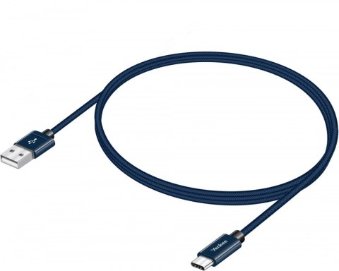 Kabel USB A 2.0 / USB C transfer danych 480Mb/s /3A Kabel USB A 2.0 / USB C transfer danych 480Mb/s /3A