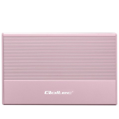 Obudowa | Kieszeń na dysk SSD HDD 2.5 cala | SATA | USB 3.0 | Super speed 5Gb/s | 2TB | Różowy