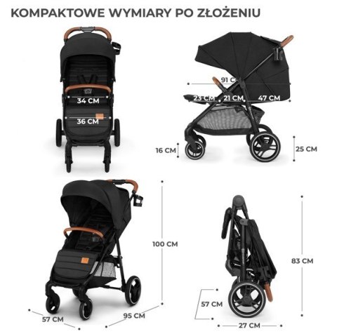 Wózek spacerowy GRANDE PLUS PINK