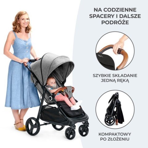 Wózek spacerowy GRANDE PLUS PINK