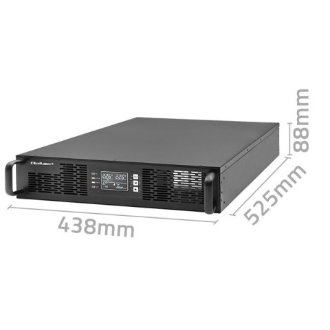 Zasilacz awaryjny UPS do RACK | 1kVA | 1000W | Power Factor 1.0 |LCD | On-line Zasilacz awaryjny UPS do RACK | 1kVA | 1000W | Power Factor 1.0 |LCD | On-line