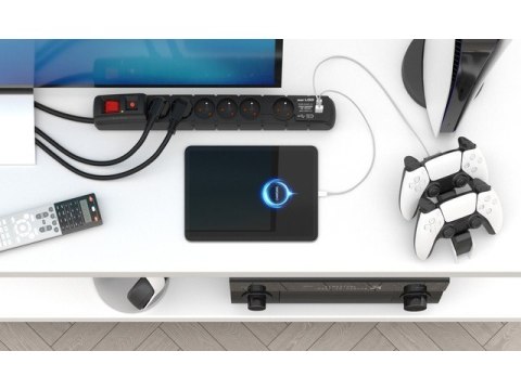 Listwa zasilająca ACAR S6 USB A+C 1.5m 6X PD3.0 Listwa zasilająca ACAR S6 USB A+C 1.5m 6X PD3.0