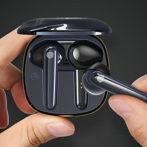 Słuchawki Bluetooth TWS 5.0 SD Series niebieskie BHUSD02 Słuchawki Bluetooth TWS 5.0 SD Series niebieskie BHUSD02