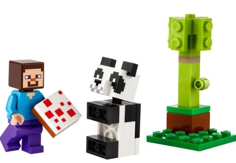 Klocki Minecraft 30672 Steve i mała panda Klocki Minecraft 30672 Steve i mała panda
