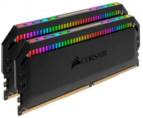 Pamięć DDR4 Dominator Platinum RGB 32GB/3200 (2*16GB) CL16 czarna Pamięć DDR4 Dominator Platinum RGB 32GB/3200 (2*16GB) CL16 czarna