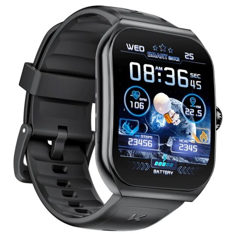 Smartwatch KU7 1.96 cala 250 mAh czarny Smartwatch KU7 1.96 cala 250 mAh czarny
