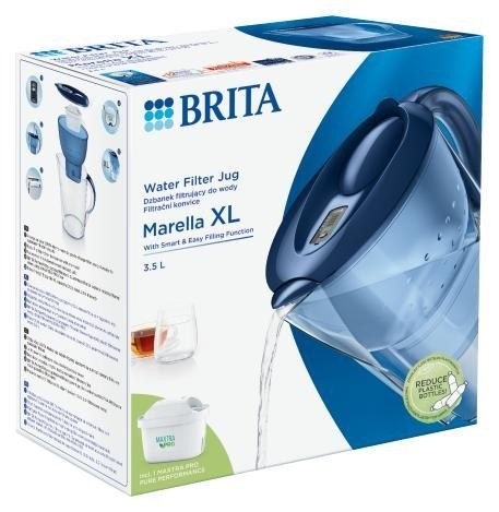 Dzbanek filtrujący 3,5l Marella XL Maxtra PRO Pure Performance niebieski Dzbanek filtrujący 3,5l Marella XL Maxtra PRO Pure Performance niebieski