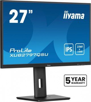 Monitor 27 cali XUB2797QSU-B1 IPS,HDMI,DP,100Hz,QHD,HAS(150mm),1ms, 2xUSB(3.2),2x2W,ADAPTIVE SYNC,FlickerFree /5y/