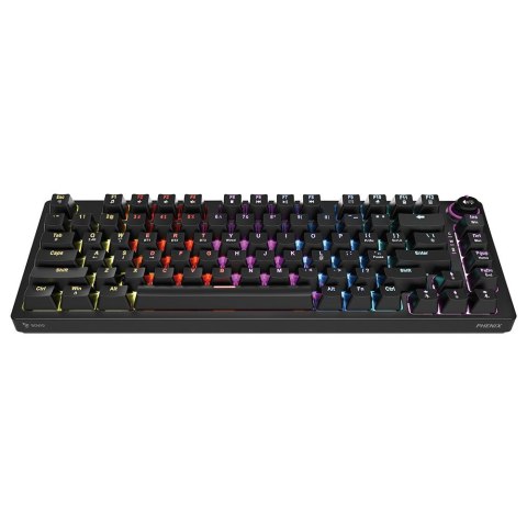 Klawiatura mechaniczna bezprzewodowa PHENIX Gateron Red Pro, ABS