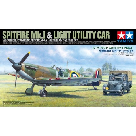Model plastikowy Supermarine Spitfire Mk.I&Light Utility C Model plastikowy Supermarine Spitfire Mk.I&Light Utility C