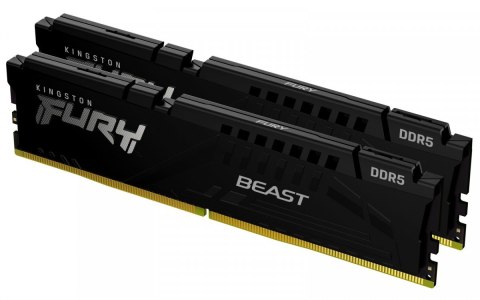 Pamięć DDR5 Fury Beast 16GB(2*8GB)/6000 CL30 XMP czarna Pamięć DDR5 Fury Beast 16GB(2*8GB)/6000 CL30 XMP czarna