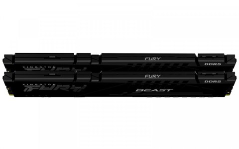 Pamięć DDR5 Fury Beast 16GB(2*8GB)/6000 CL30 XMP czarna Pamięć DDR5 Fury Beast 16GB(2*8GB)/6000 CL30 XMP czarna