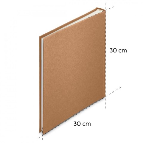 Album jumbo 30x30 wrinkled brązowy Album jumbo 30x30 wrinkled brązowy