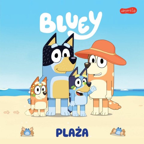 Książeczka Bluey. Plaża. Moja czytanka Książeczka Bluey. Plaża. Moja czytanka