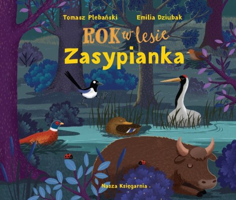 Książeczka Rok w Lesie. Zasypianka Książeczka Rok w Lesie. Zasypianka