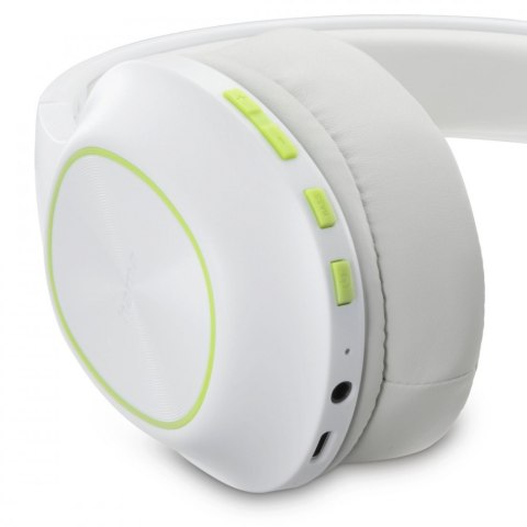 Słuchawki nauszne Bluetooth Białe Słuchawki nauszne Bluetooth Białe