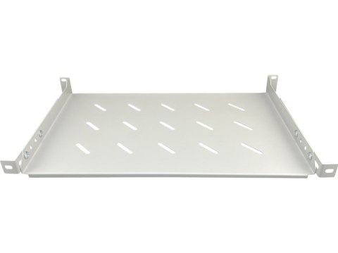 Półka stała 19 cali 1U głębokość 280mm Szara Półka stała 19 cali 1U głębokość 280mm Szara