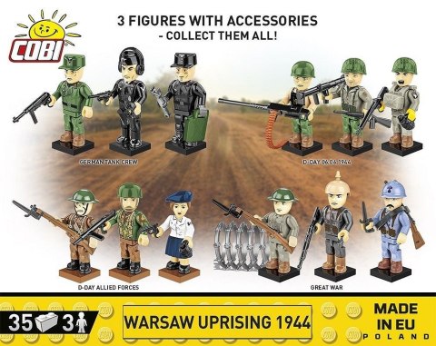 Figurki Powstańców warszawskich 1944 zestaw Figurki Powstańców warszawskich 1944 zestaw