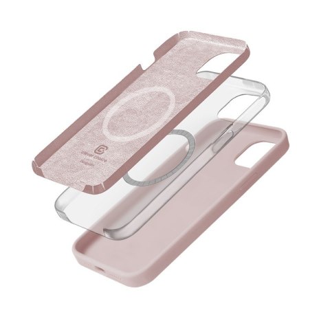 Etui Color Cover Magnetic - iPhone 15 MagSafe Piaskowy róż Etui Color Cover Magnetic - iPhone 15 MagSafe Piaskowy róż