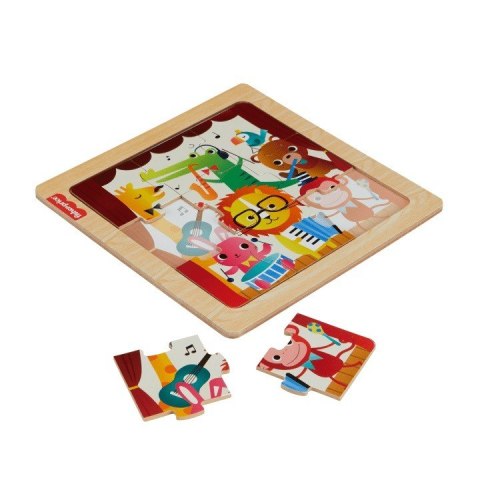 Puzzle drewniane, zwierzątka Puzzle drewniane, zwierzątka