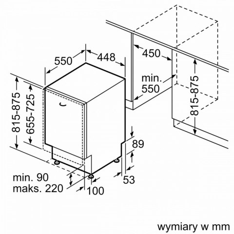 Zmywarka 3 kosz SPV6YMX08E