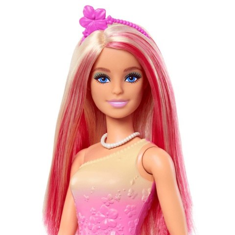 Lalka Barbie Księżniczka z długimi włosami, różowo-blond Lalka Barbie Księżniczka z długimi włosami, różowo-blond