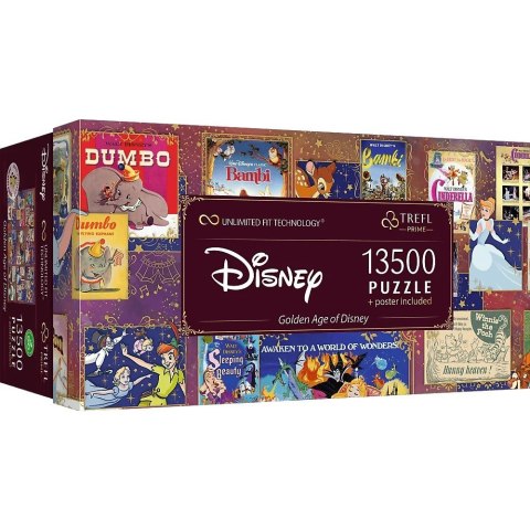 Puzzle 13500 elementów Golden Age of Disney