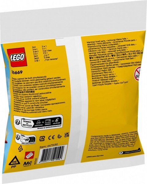 Klocki Creator 30669 Kultowy czerwony samolot Klocki Creator 30669 Kultowy czerwony samolot