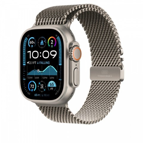 Bransoleta mediolańska z tytanu w kolorze naturalnym do koperty 49 mm - rozmiar S Bransoleta mediolańska z tytanu w kolorze naturalnym do koperty 49 mm - rozmiar S