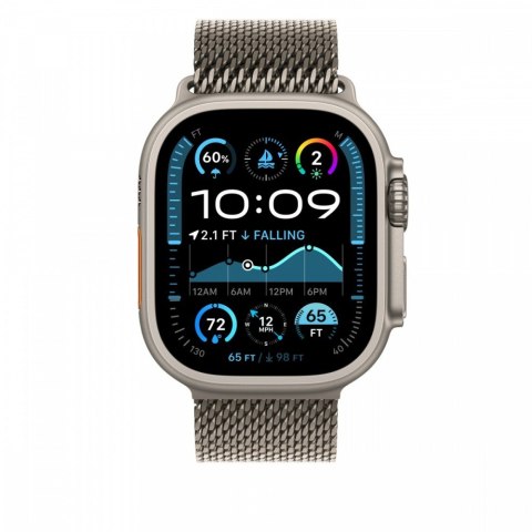 Bransoleta mediolańska z tytanu w kolorze naturalnym do koperty 49 mm - rozmiar S Bransoleta mediolańska z tytanu w kolorze naturalnym do koperty 49 mm - rozmiar S